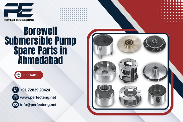 Borewell Submersible Pump Spare Parts in Ahmedabad
