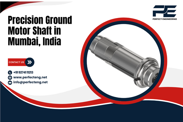 Precision Ground Motor Shaft in Mumbai India